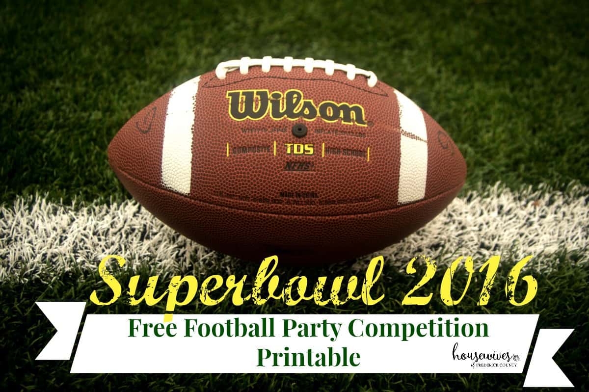 Free Printable Football Super Bowl Trivia Quiz