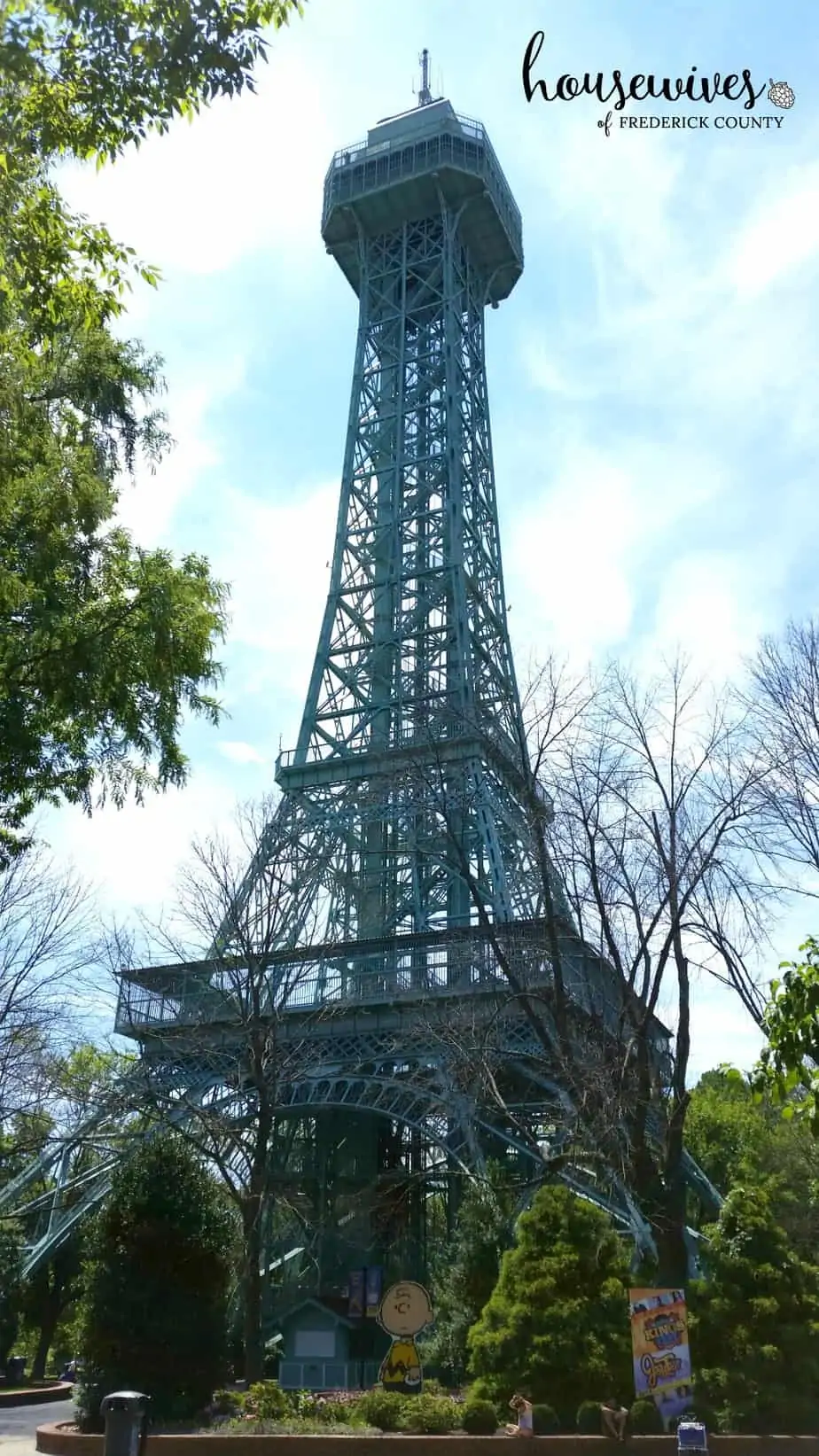 Kings Dominion Eiffel Tower