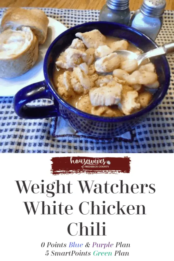 Creamy White Chicken Chili Recipe - College Housewife