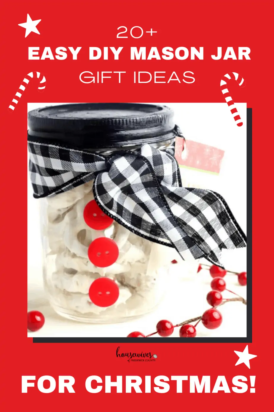 Easy DIY Holiday Mason Jar Decoration {Tutorial} - The Chic Life