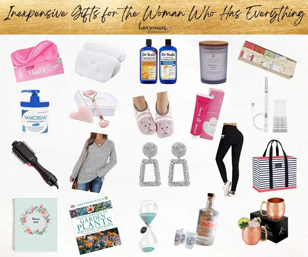 40 Frugal Gifts for Women that Cost $30 or Less - Thrifty Frugal Mom