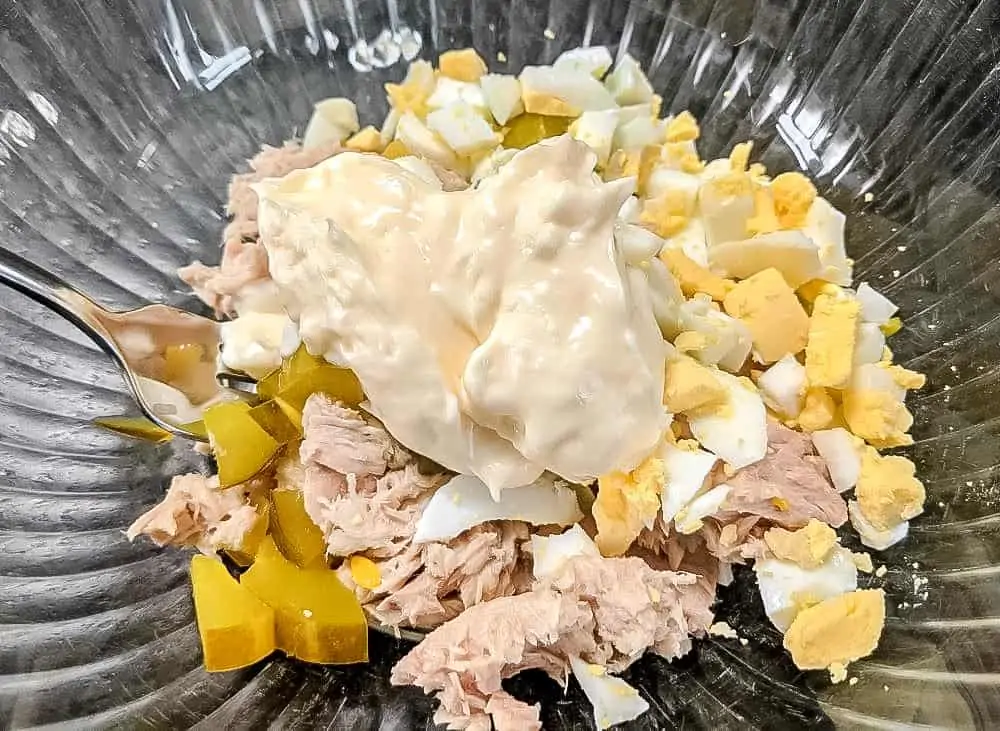 Keto Tuna Salad Recipe with Egg