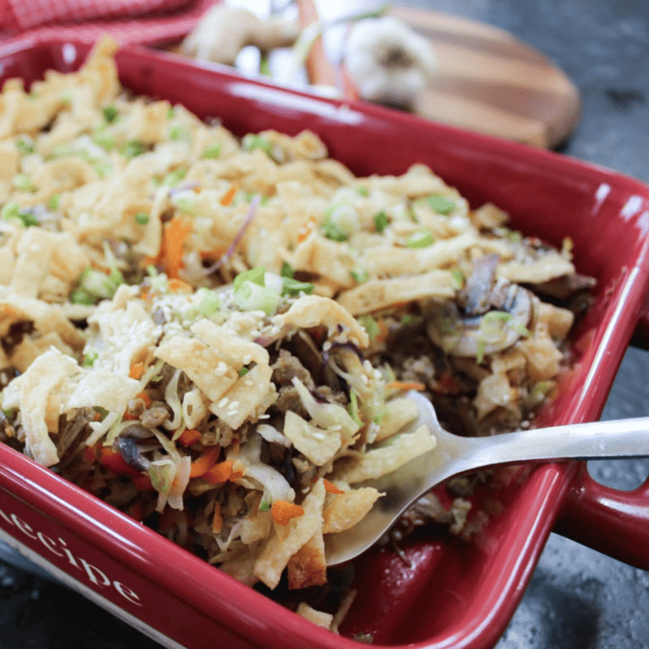 Egg Roll Casserole Recipe - Housewives of Frederick County